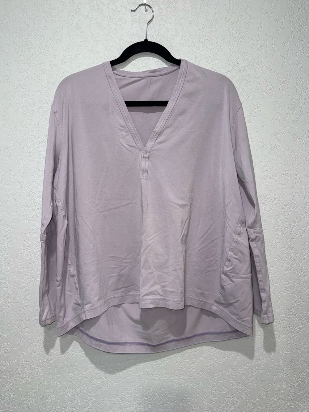 Lululemon V-Neck Relaxed-Fit Long Sleeve